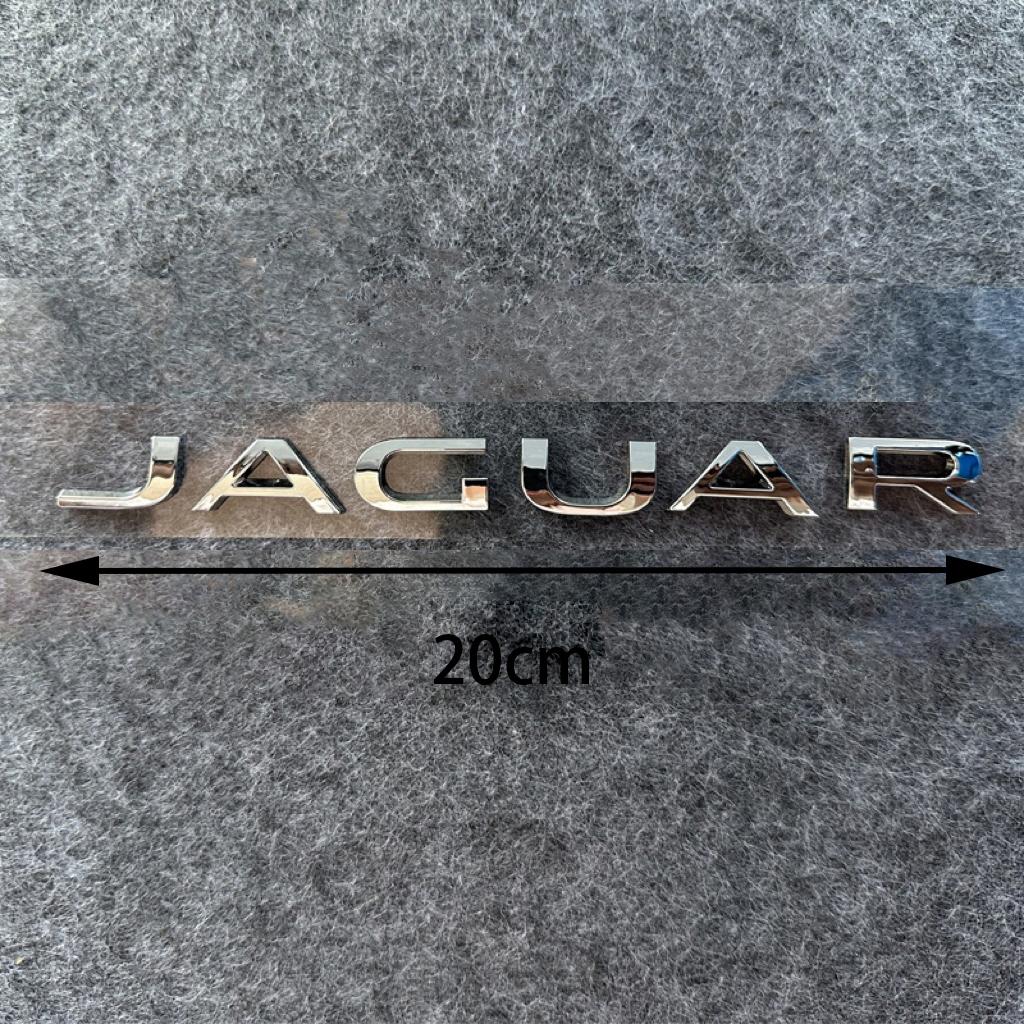 Car Rear Emblem Letter Sticke Accessories For Jaguar X S F XF XE XJ XK XEL XFL XJL XJ6 XJS XKR XFR F-Type F-Pace E-Pace I-Pace PP21