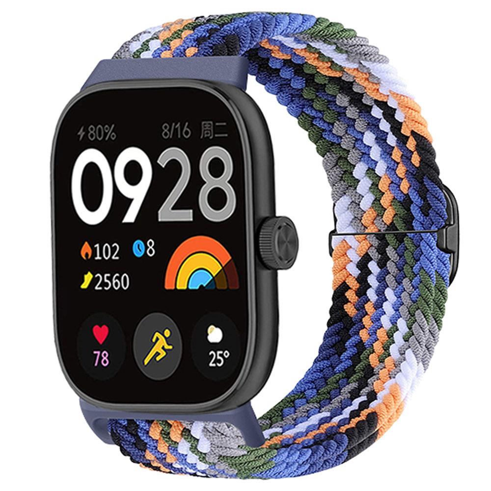 Nylonowa pętelka do zegarka pasek do Redmi Watch 4 akcesoria sportowe oddychający pasek zamienny bransoletka Xiaomi Mi Band 8 Pro pasek
