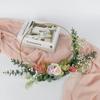 DEEMEI 18pcs Babys Breath Artificial Flowers Fake Eucalyptus Leaves Flowers Bouquet Artificial White Gypsophila Bouquets Real Touch Faux Flowers for