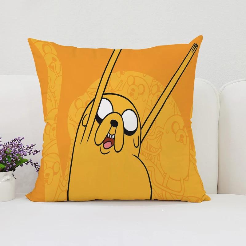 

Милый А-Приключение Т-Время Аниме и Манга Двусторонняя Печать Подушка Чехол для Подушки для Украшения Дивана Украшение Детской Комнаты 50x50см 12x12Inch