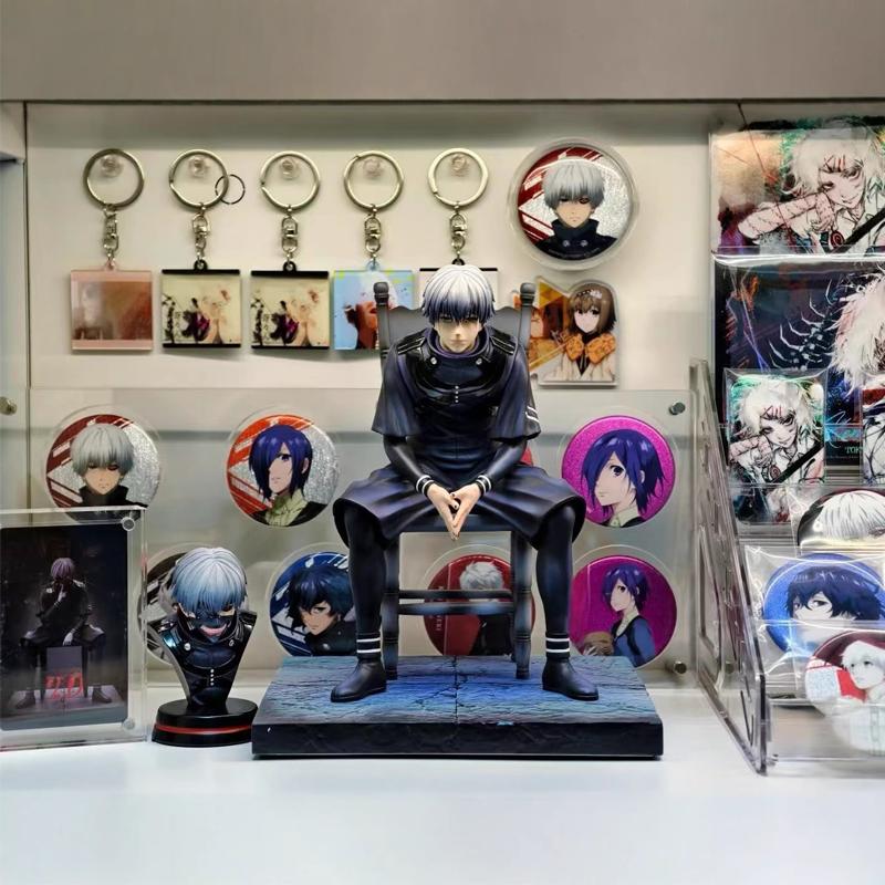Kaneki Ken Figures Tokyo Ghoul Figure Anime Peripherals Statue Pvc Two Headed Models Collection Statue Toys Girls Birthday Gifts