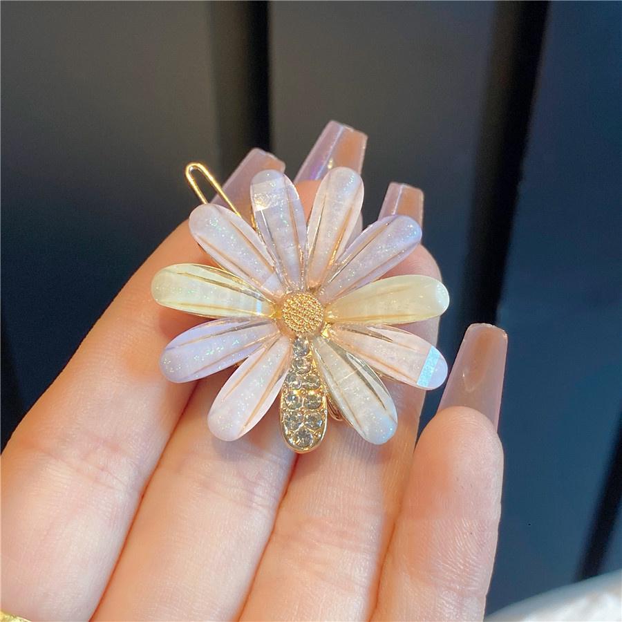 Neue Mode Frau Haarschmuck Dreieck Haarspange Nadel Metall Geometrische Legierung Mond Kreis Haarklammer Haarspange Mädchen Kopfschmuck