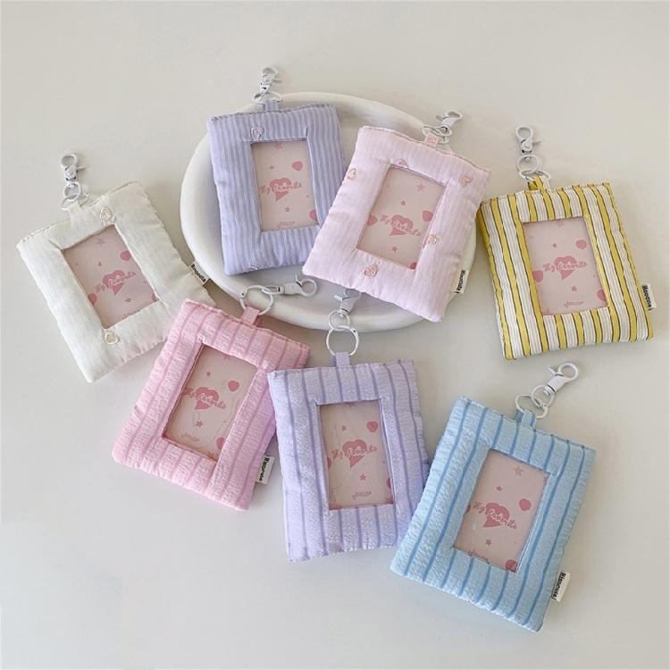 3 Inch Mini Photo Protector With Carry Hook For Backpacks Key Organizes Photo Card Pouches Photo Card Protector Sleeve