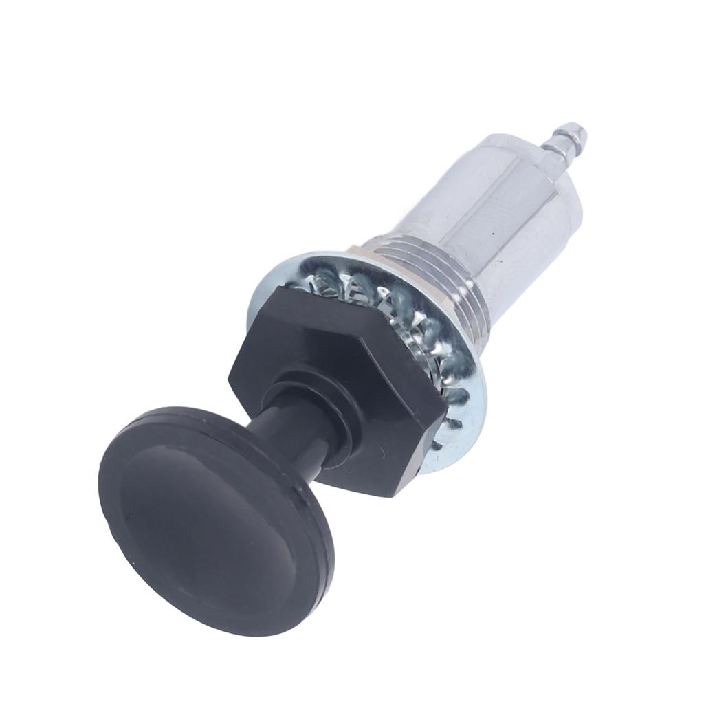 Fuel Plunger Primer Pump Kit Replacement for Cat for Polaris for SkiDoo Metal Fuel Plunger with Hose Tee Adapter