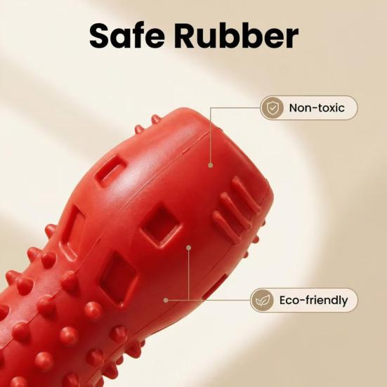 Textured Stick Dog Toy Bite Resistant Puppy Chew Toy Interactive Tug-of-War Toy for Medium Large Dogs Tooth Cleaning Training