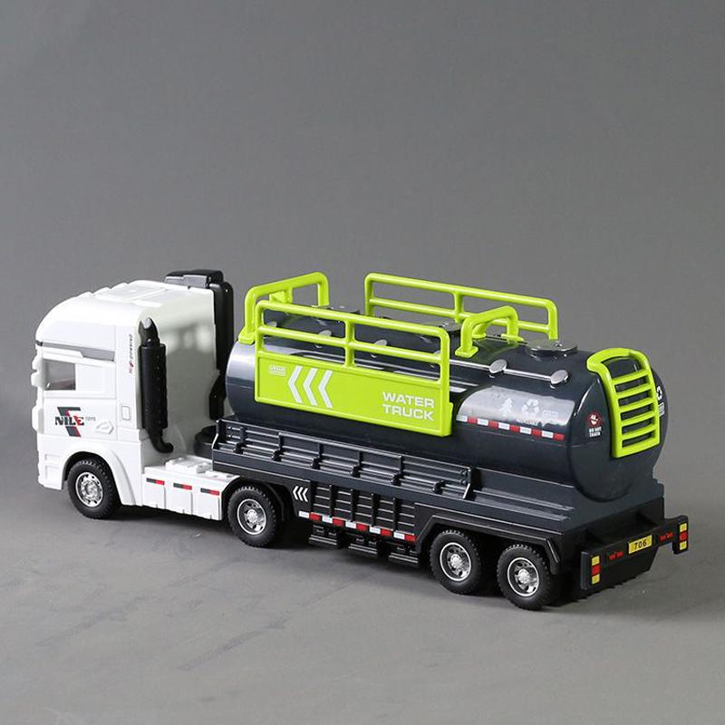Garbage Truck Toy Press Type Sanitation Truck Model Kids Educational Toy Vehicle For Boys Children Gift