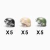 Military MOC Figure Building Blocks Explosion Proof Helmet Hat Gas Mask Kit SWAT Goggle Vest Belt Headset DIY Toy Gift K001
