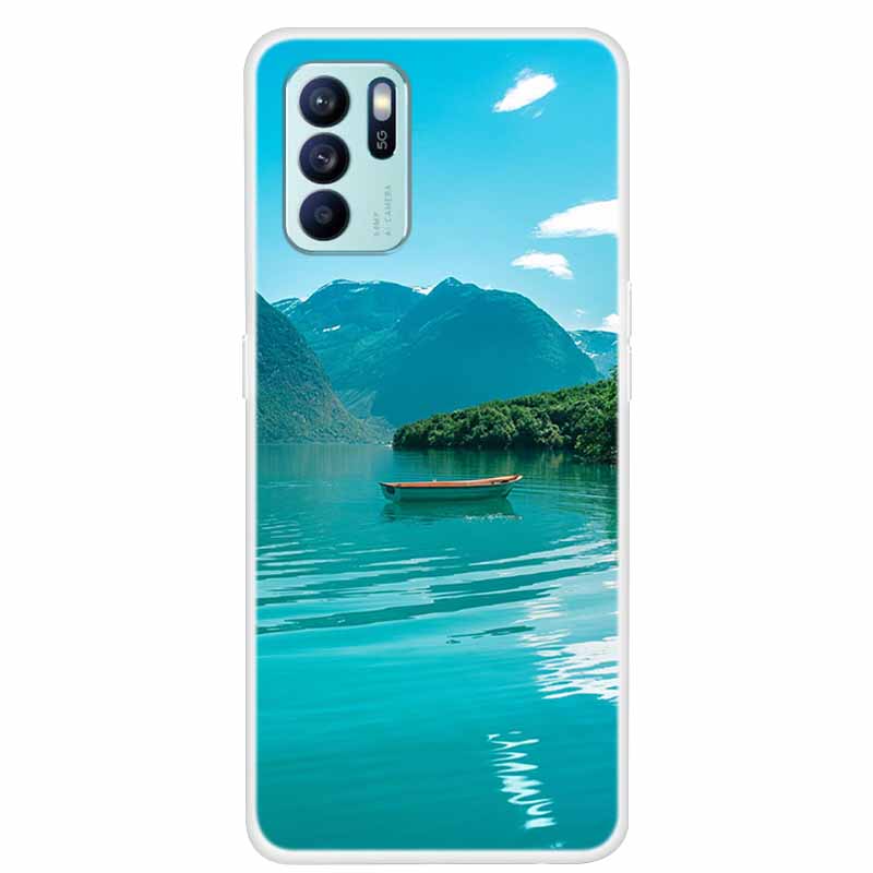 For OPPO Reno6 Z Cases Reno6 5G 6 Pro+ Clear Marble Soft TPU Silicone Cover For OPPO Reno 6 Pro Plus Phone Cases Reno6 Z CPH2251