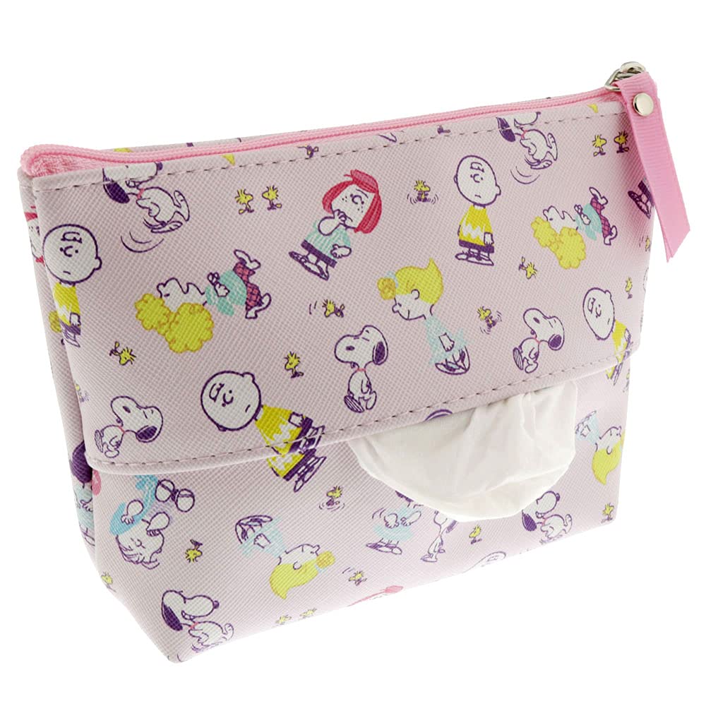 Sunstar Stationery Snoopy Pouch Sheet Case Seapo Plus Glitter with Friends S2313936