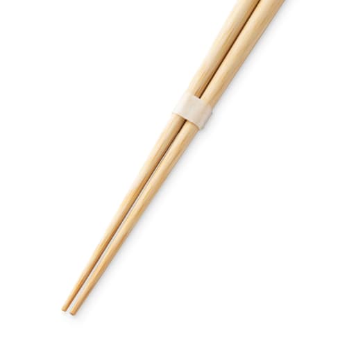 Ouchi Kogei Round-Cut Chopsticks H301, Bamboo Chopsticks, Gift, High-Quality Real Bamboo, Made in Japan, Artisan-Made, Easy to Use, Simple