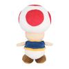 Sanei Boeki Super Mario ALL STAR COLLECTION Toad W11 x D10 x H20cm Plush Toy AC04 (S)