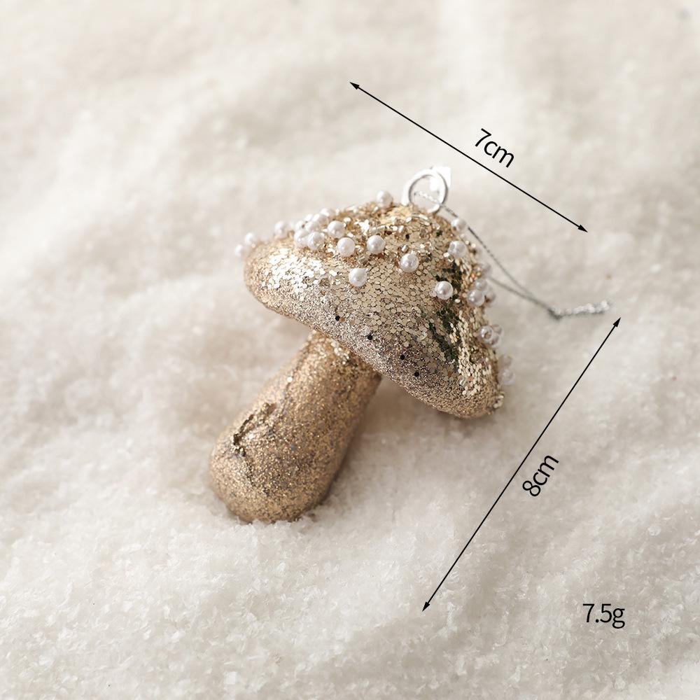 DIY Painted Foam Christmas Ornament: Snowflake & Irregular Pompon Balls