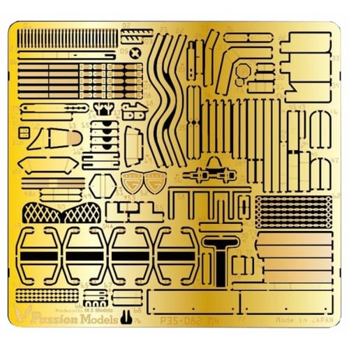 

Passion Model 1/35 Universal Sherman Update Set (for Tamiya/Tasca Kits) Plastic Model Parts P35-082