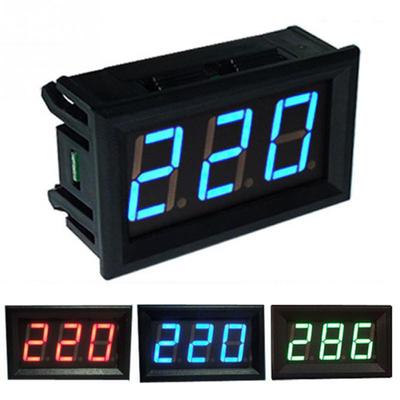 DC5-120V LED Digitalanzeige Voltmeter Auto Motorrad Spannungsmesser Panel Meter