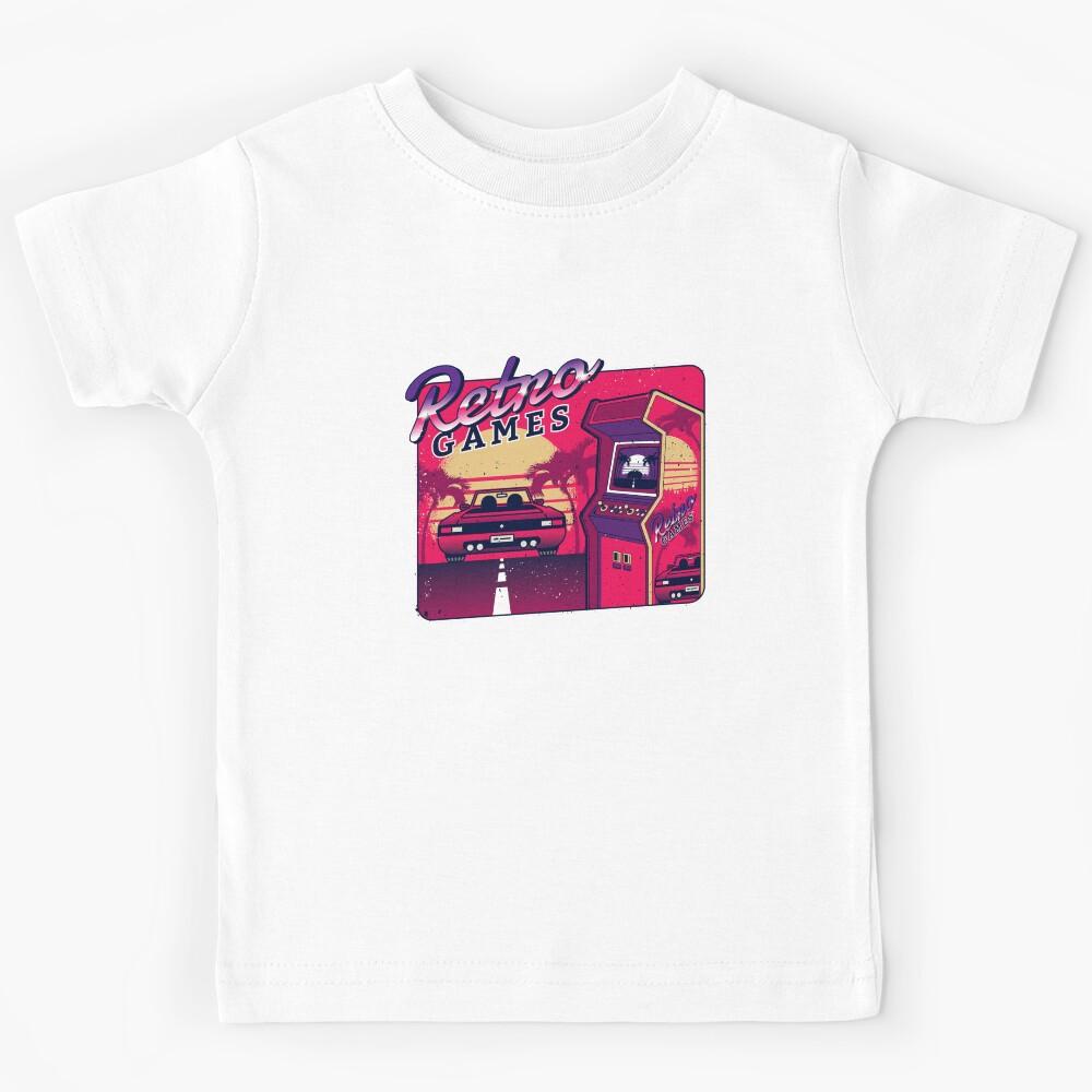 Retro Games - 80s Gaming Nostalgia Kids T-Shirt 150