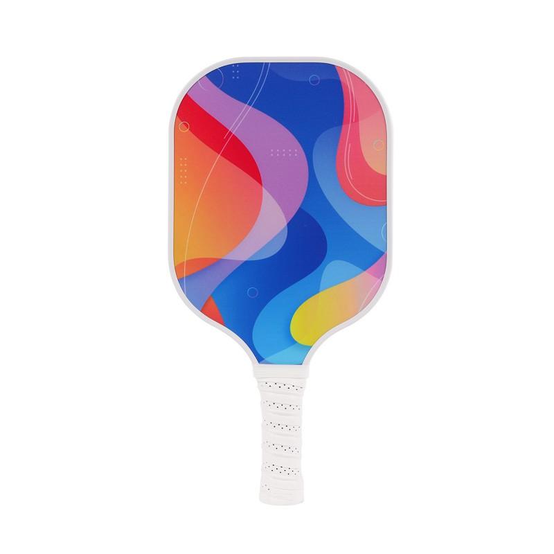 Glass Fiber T700 Carbon Pickleball Paddle White UV Print Competition Use
