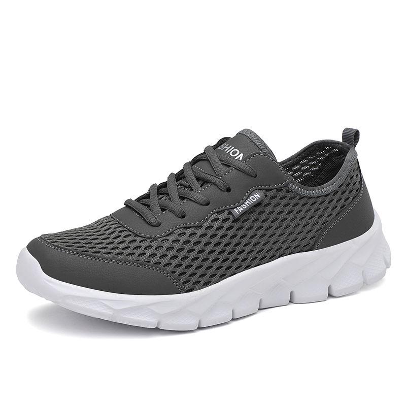 Fashion Running Male Sports Shoes Mesh Upper Low-Top Outdoor Cheap Liquidation Size 9 All Brands Breathable Korean Men's Casual Sneakers