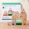 Wooden Flowing Sand Puzzle Blocks: Children's Educational Sensory Toys