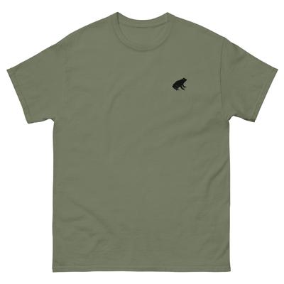 Frog Silhouette T-Shirt Mens Womens Tees Top Nature Wildlife Animal Lover Amphibian Graphic Tee