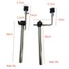 Dual-Arm Electronic Drum Cymbal Stand with Cross Tube Clamp, 38mm