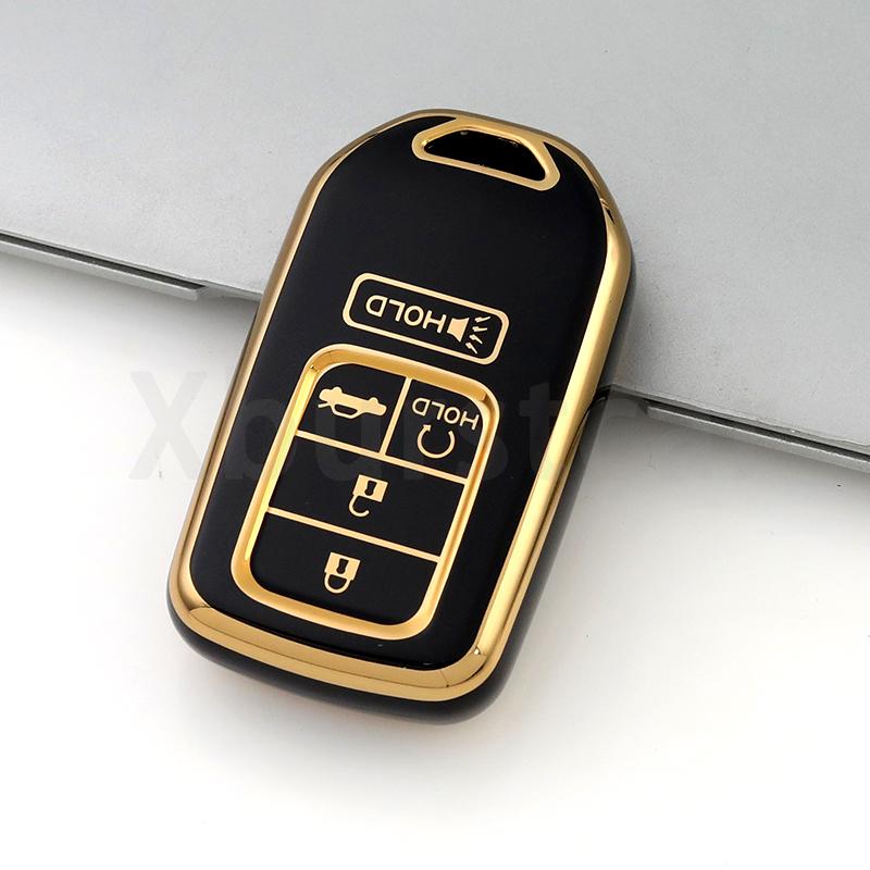 

2/3/4/5 Buttons Smart Remote Shell Fob for Honda Accord Civic CR-V Hrv Pilot Ridgeline TPU Car Key Case Cover Keyless