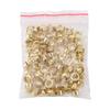 Eyelet Setting Tool for Belt Holes with Punch Pliers and 100 Pcs Hollow Grommets