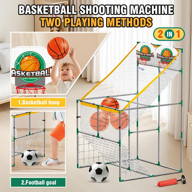 Non-Toxic Basketball Board Shooting Machine Parent-Child Interactive Sports Fitness Competition Shooting Suit Children'S Double Game Toys