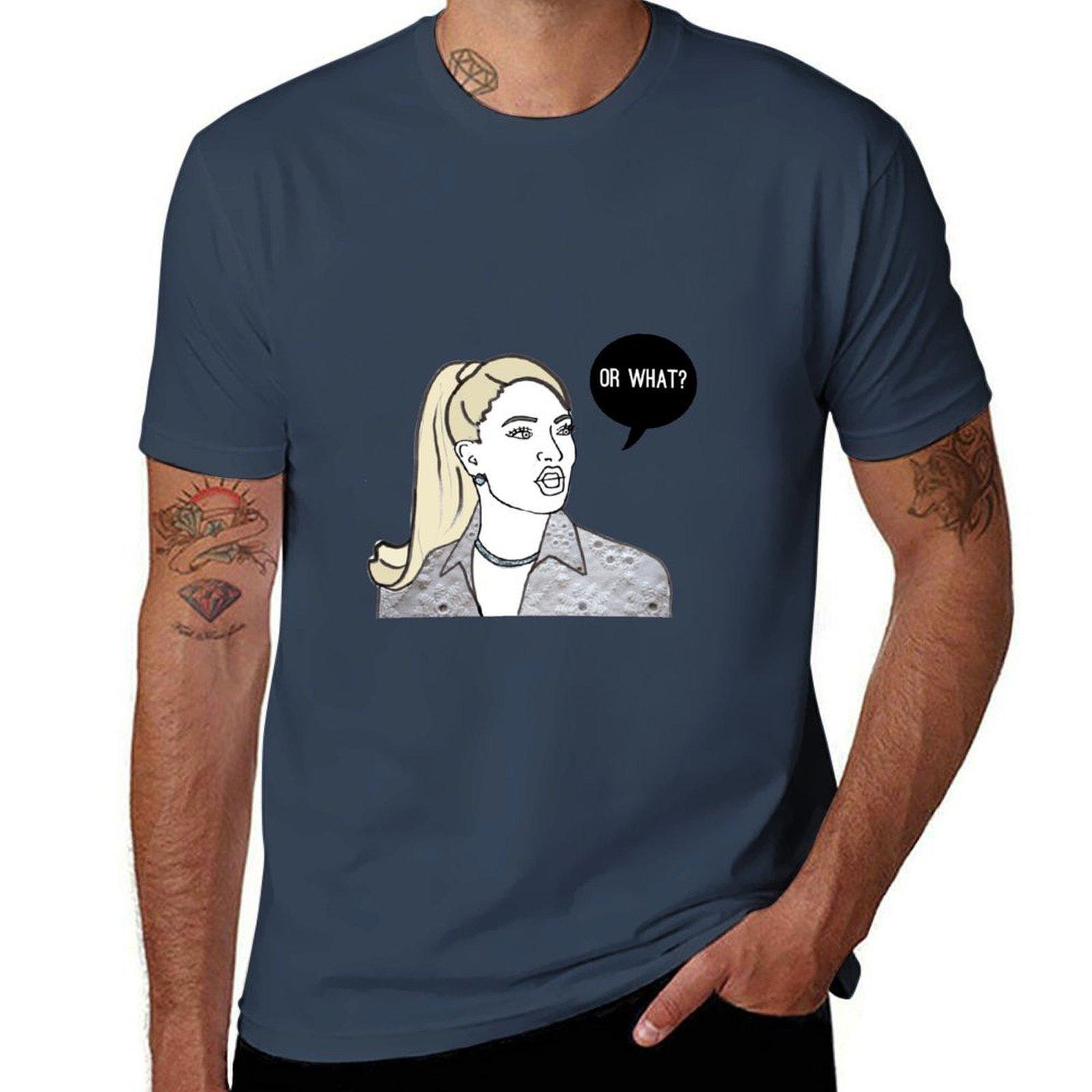 Or What Tshirt Basic Solid Tee For Daily Use S