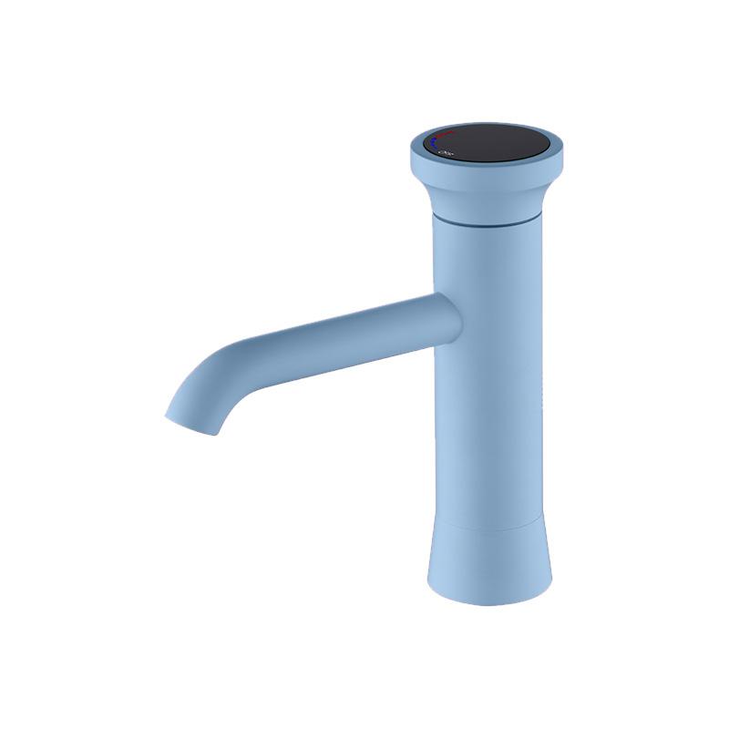 

Pink Love Color Bathroom Sink Faucet hot and cold Crane Brass Basin Faucet White or black Sink Faucet Single Handle water tap