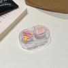 Contact Lens Case Decorative Colored Contact Lenses Box Fashion Contact Lens Box Cute Mini Lens Case Set For Travel Daily Use