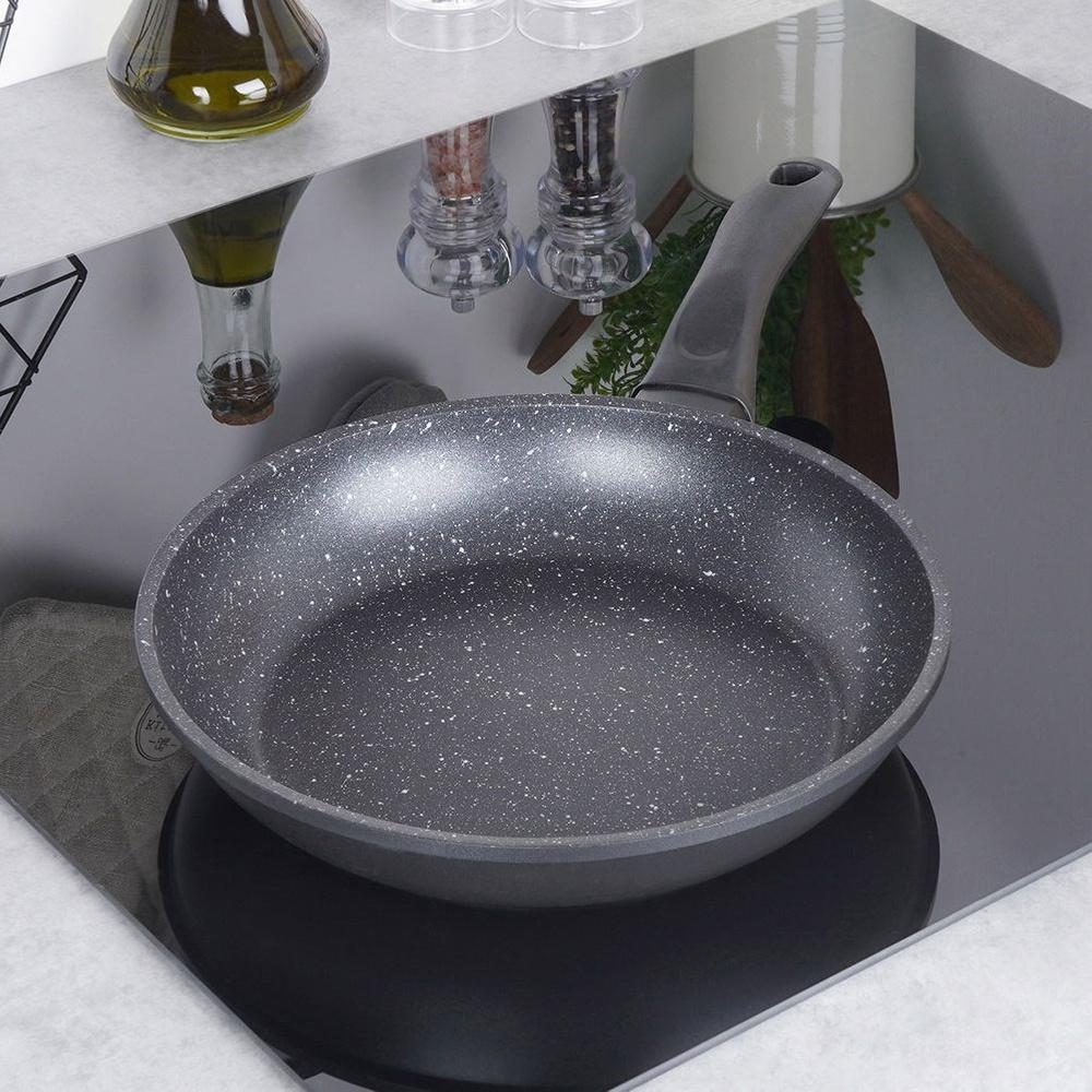 Patelnia Granitowa do Smażenia Duszenia Orion Grande 24 cm na Gaz Indukcje