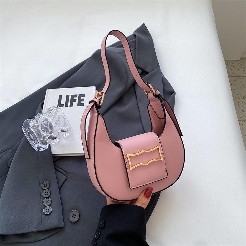 Bags Bag Women's New Trendy Fashion Retro Crescent Armpit Bag Niche Light Luxury Shoulder Messenger Small Bag