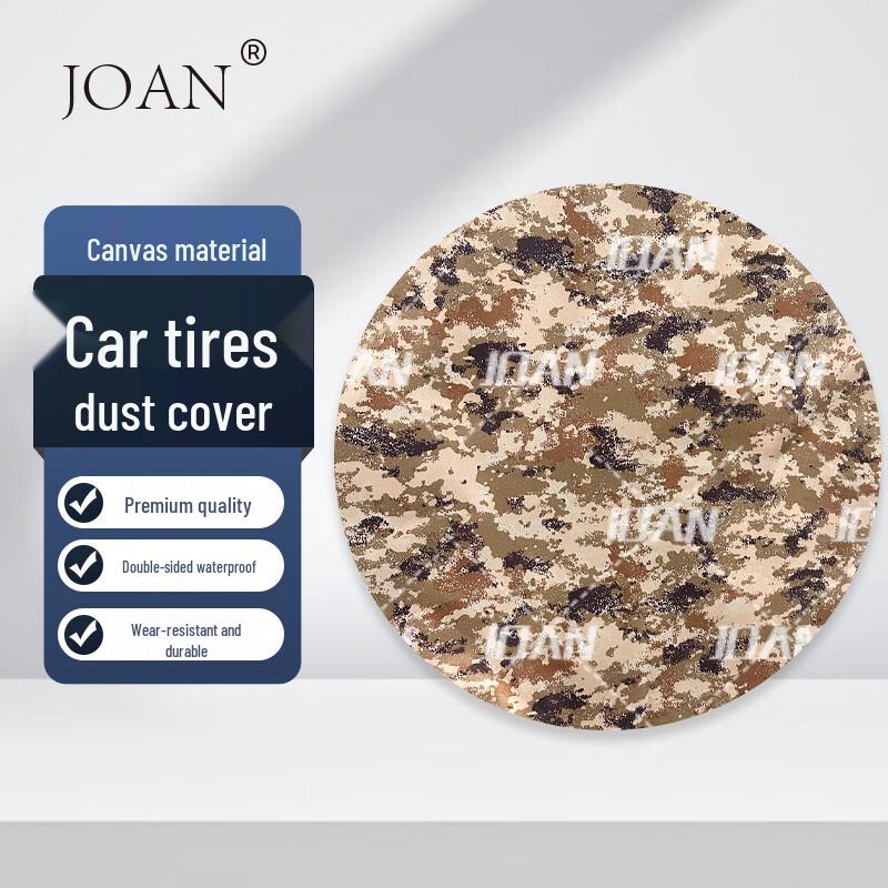 Heavy-Duty Camouflage Spare Tire Cover