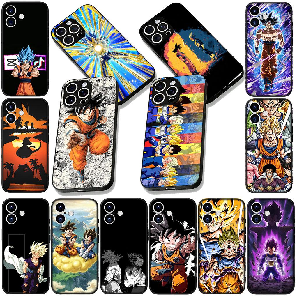Syn draků Gokus Koule Vegeta DragonBalls Kryt pro Apple iPhone 13 12 Mini XS 11 Pro Max 7 8 Plus + XR SE 2022 2020 SE3 Pouzdro