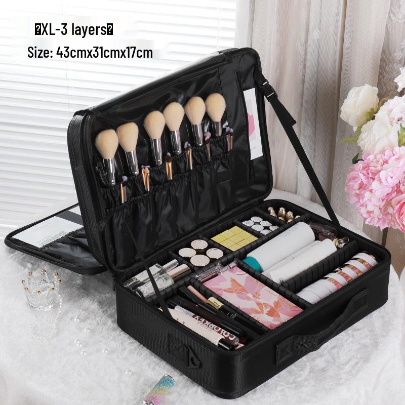 Women's Large Capacity Portable Makeup and Tattoo Tool Storage Bag
