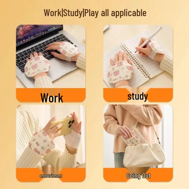 Self-Heating Wearable Hand Warmer Patch for School Kids - Winter Gloves for Cold Hands