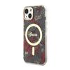 Guess Flower Magsafe - Etui Iphone 14 (Zielony)