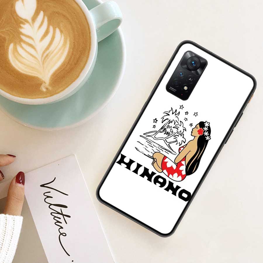 

H-Hinano Tahiti Girl Beach Phone Case For Redmi 14C 12 12C Note 14S 13 14 Pro Plus K80 Pro 10 10A 10C 9 9A 9C 9T 8 8A TPU Clear Redmi K80 Pro