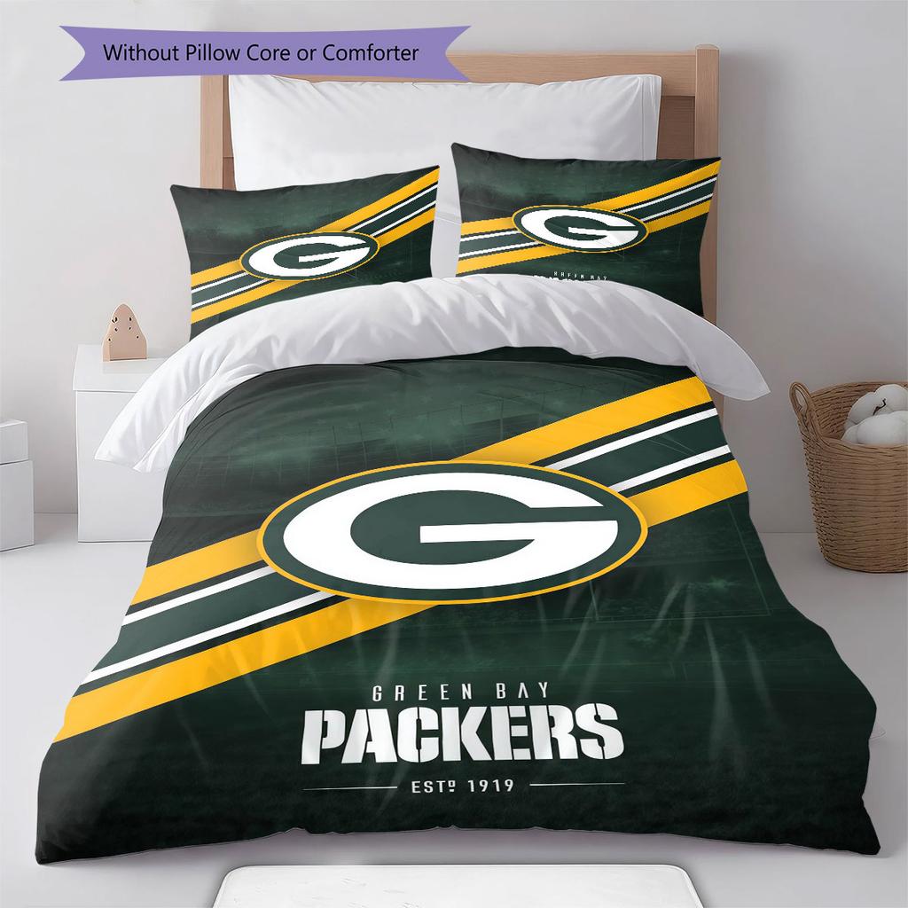 Pittsburgh Steelers Pattern Bedding Home Decoration Birthday Gift ( 1 Duvet Cover + 2 Pillowcase, Without Core),fan Merchandise.