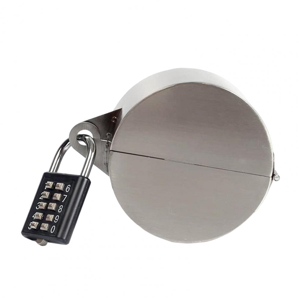 

Замок для водопроводного крана Полезная остановка несанкционированного использования воды Замок для водопроводного крана Износостойкая защитная крышка для крана серебряный