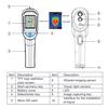 KKmoon Handheld Infrared Thermal Imager Thermometer  20 degrees C to 300 degrees C & IR Resolution 1024 Pixels 2.4  TFT