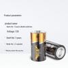 Nanfu D Size 1.5V Alkaline Batteries (20-Pack) CN plug (adapter included)