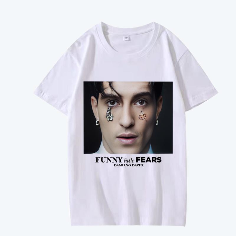 Vtipné tričko Malé strachy pánské dámské Oversized 100% bavlna krátký rukáv Letní chladivé Unisex plus size topy