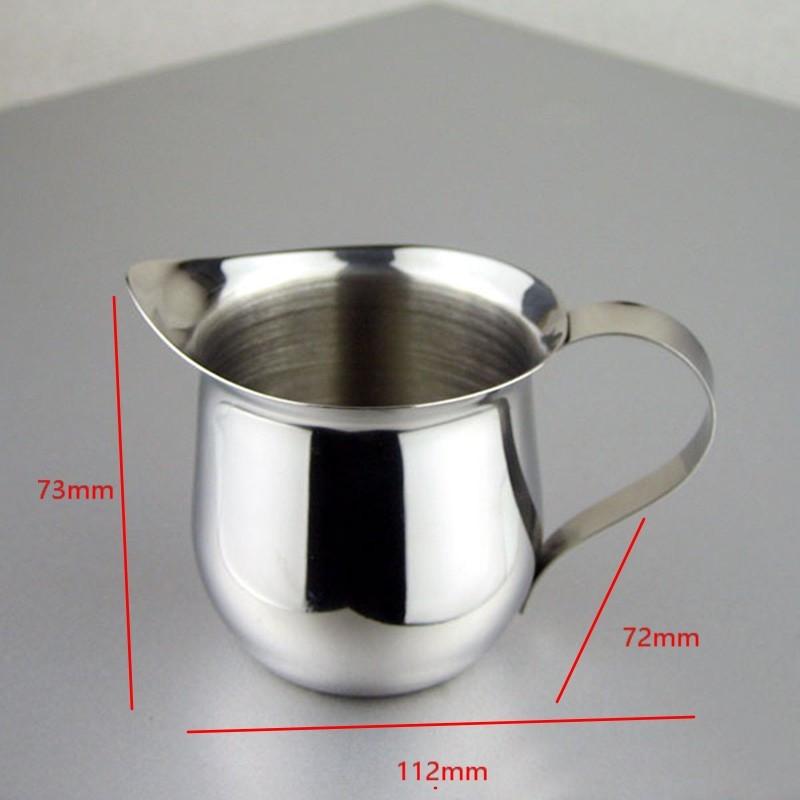 Stainless Steel Milk Frother Pitcher Jug For Latte Coffe Frothing Craft Kitchen