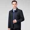 Jacket Men's Work Jacket Middle-aged Lapel Business Casual Commuting Cashmere Jacket Dad's Clothing Men's Clothing
