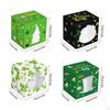 12 Pieces St Patrick's Day Gift Box Goodie Treat Boxes Packing for Macaroon