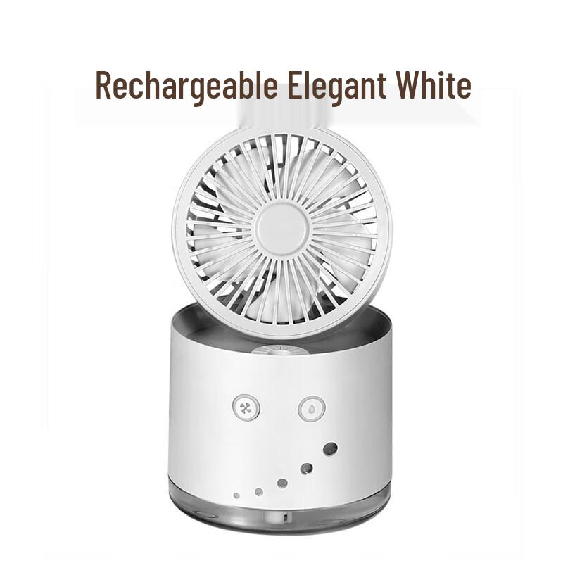 Lilang Portable Rechargeable Spray Cooling Fan Humidifier