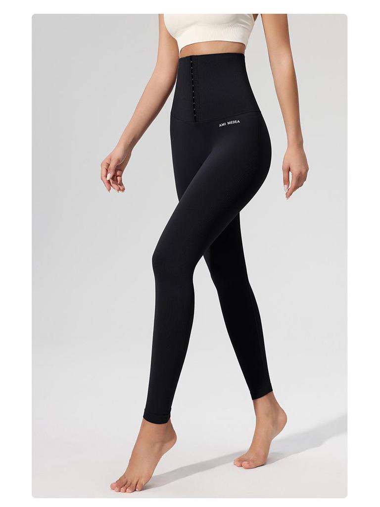 High-Waist Women's Sports Leggings with Tummy Control and Hip Lift