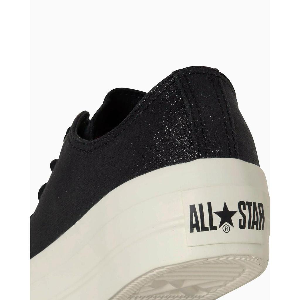 Converse All Star Glitter OX Size cm Sneakers, Black, 25.0