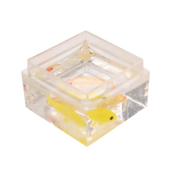 

Прочный, тонкий, реквизит для съемки, имитация кукольного домика, аквариум для украшения Mini Square